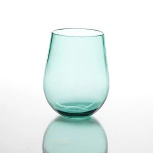 Műanyag szár nélküli borospoharak